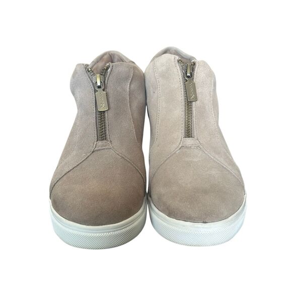 BLONDO Women’s Glenda Waterproof Suede Mushroom Sneaker Zip Booties Size 7 1/2 - Picture 1 of 12